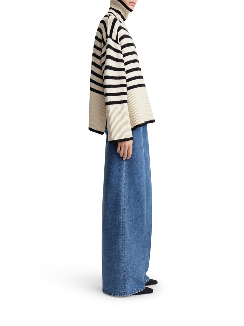 Suitnegozi MAGLIA DOLCEVITA IN LANA A RIGHE Shopping Online