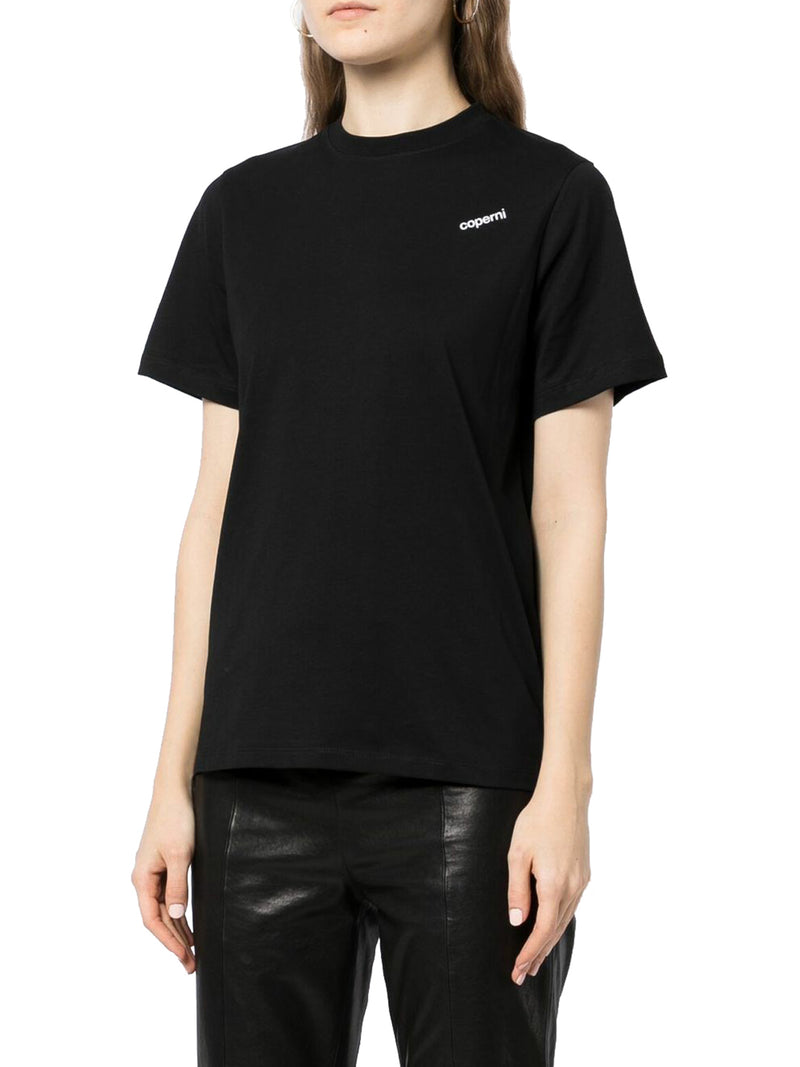 Suitnegozi T-SHIRT BOXY FIT IN COTONE CON LOGO Saldi Di Fabbrica