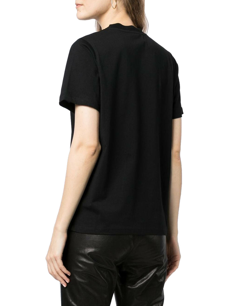 Suitnegozi T-SHIRT BOXY FIT IN COTONE CON LOGO Saldi Di Fabbrica