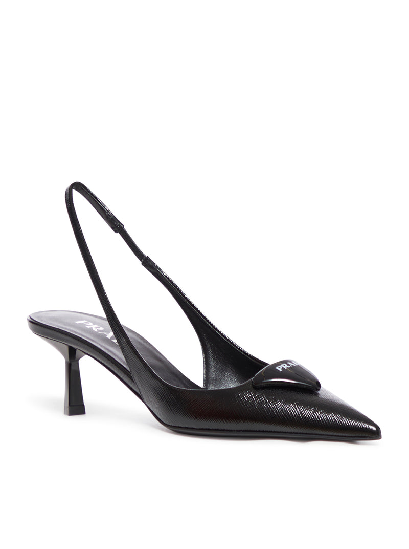 Suitnegozi Décolleté slingback in saffiano Offerta Pasqua