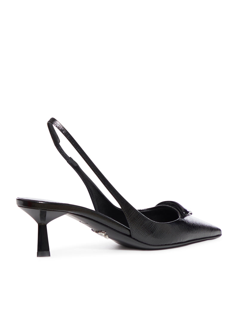 Suitnegozi Décolleté slingback in saffiano Offerta Pasqua