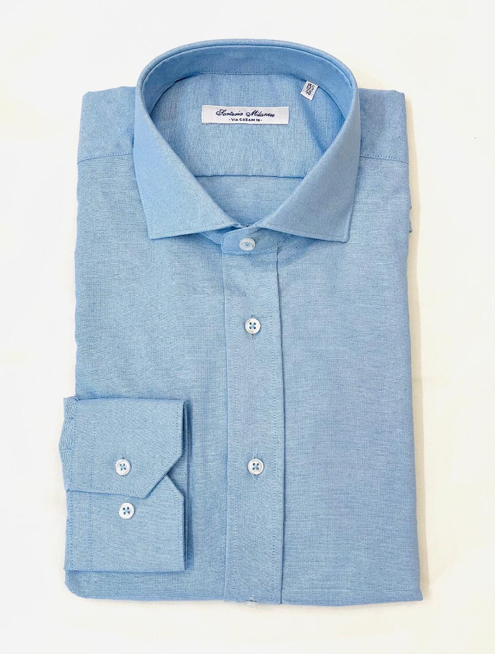 Sartoria Milanese Camicia Slim cotone Oxford personalizzabile Vendite Flash