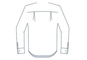 Sartoria Milanese Camicia Regular cotone popeline rigato personalizzabile Negozio