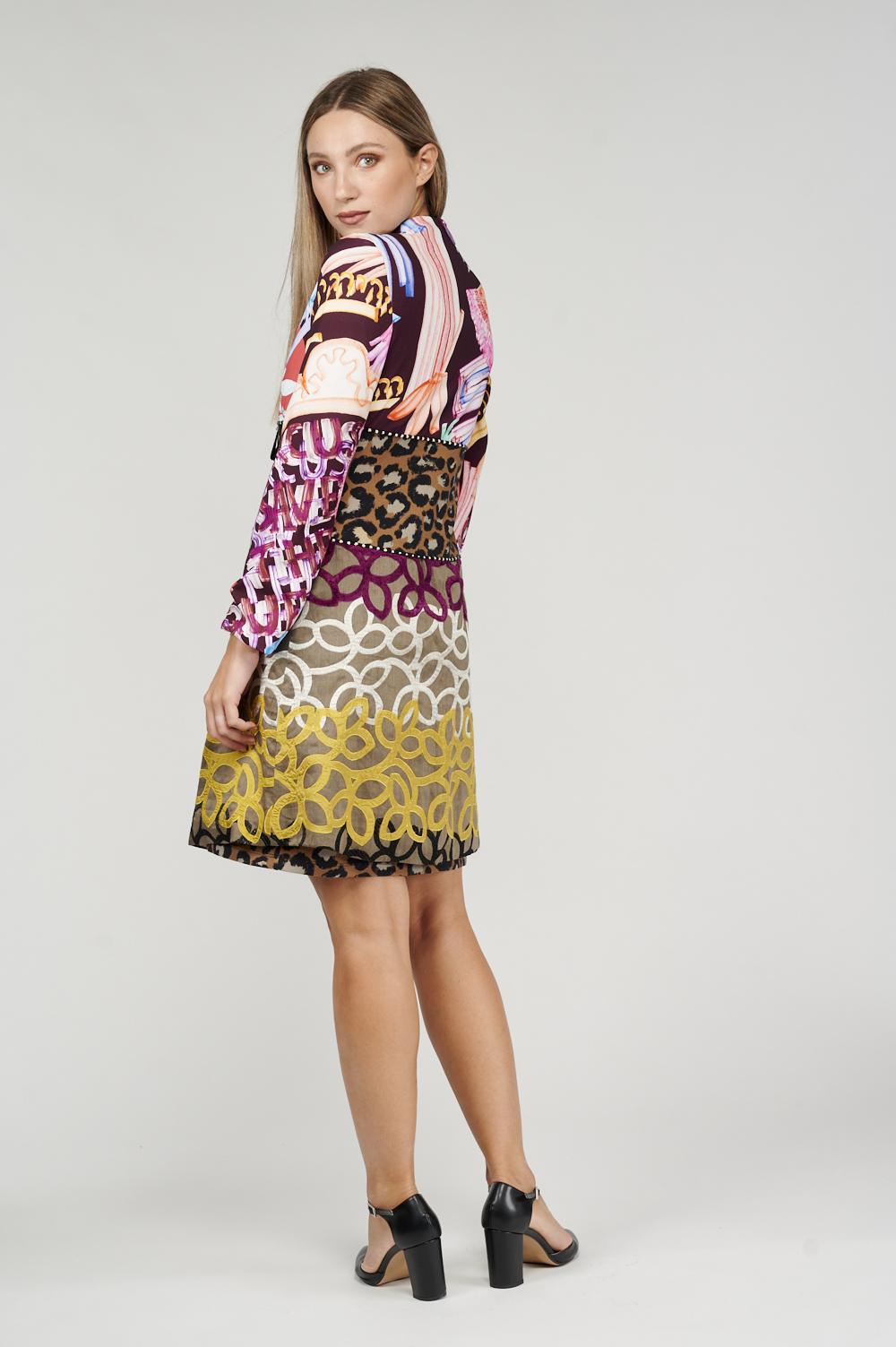 Save The Queen Cappotto patchwork Fino Al -60%