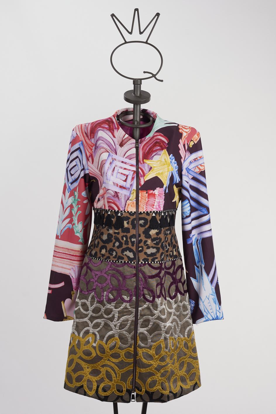 Save The Queen Cappotto patchwork Fino Al -60%
