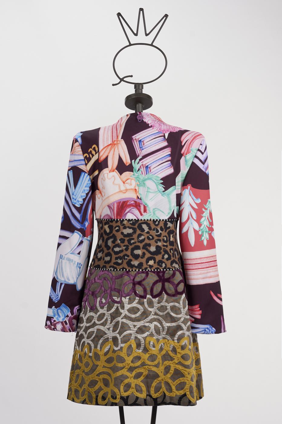 Save The Queen Cappotto patchwork Fino Al -60%