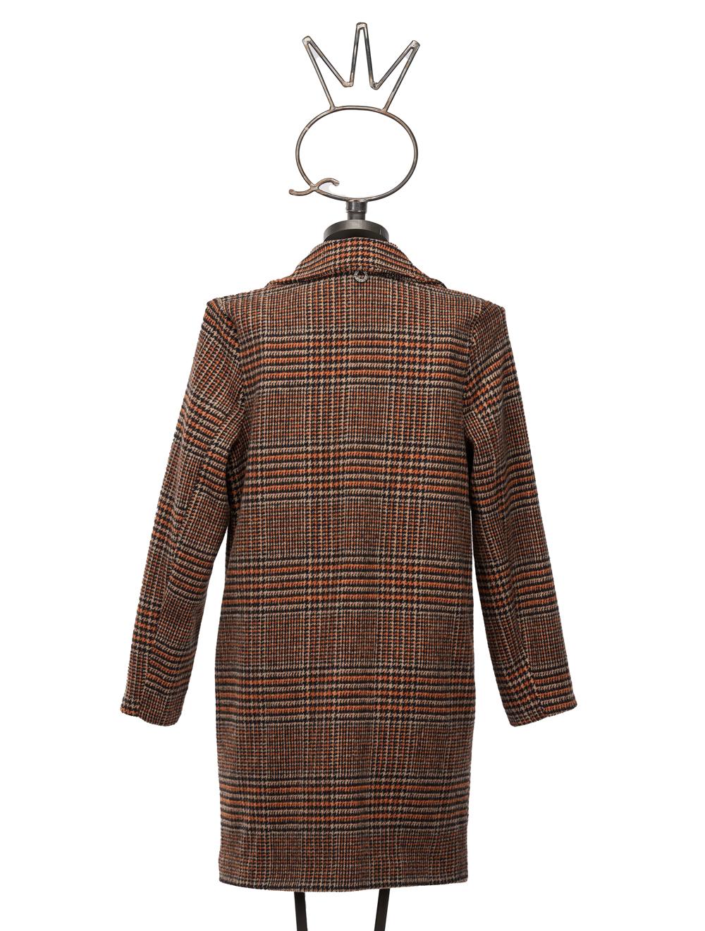 Save The Queen Cappotto corto con applicazioni Presa