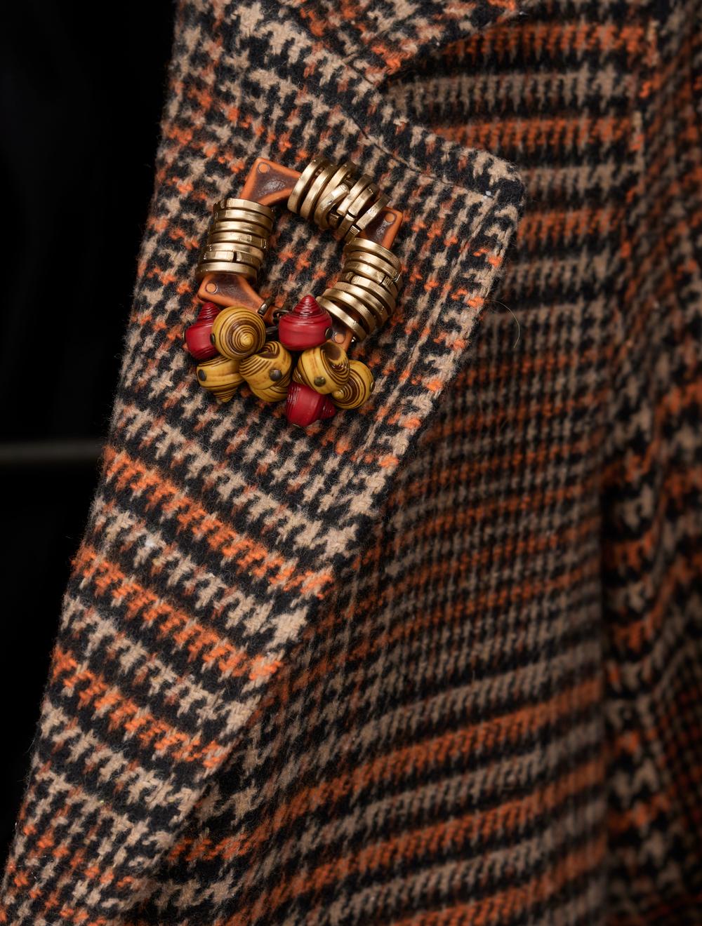 Save The Queen Cappotto corto con applicazioni Presa