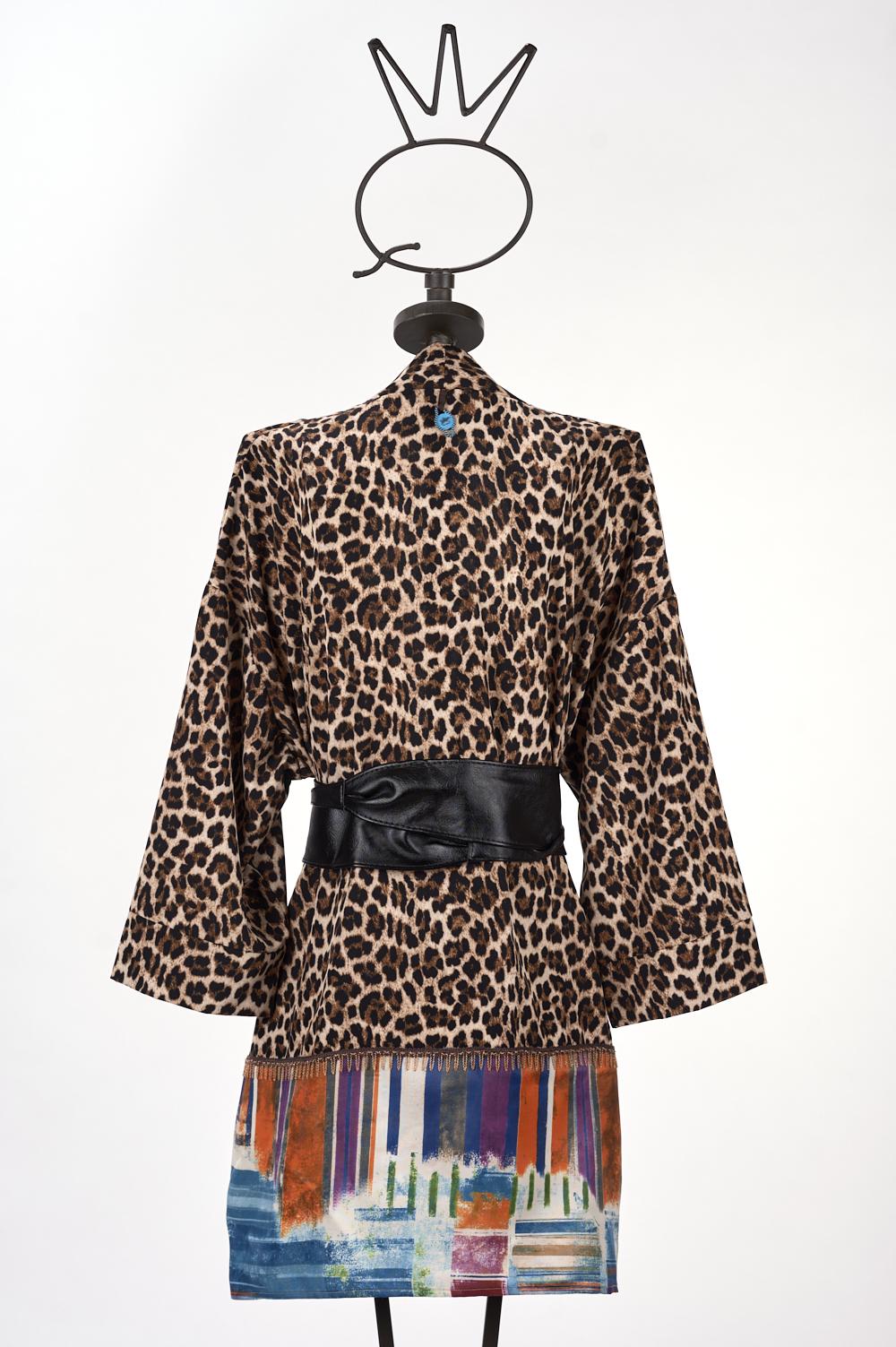 Save The Queen Kimono maculato Vendita Calda