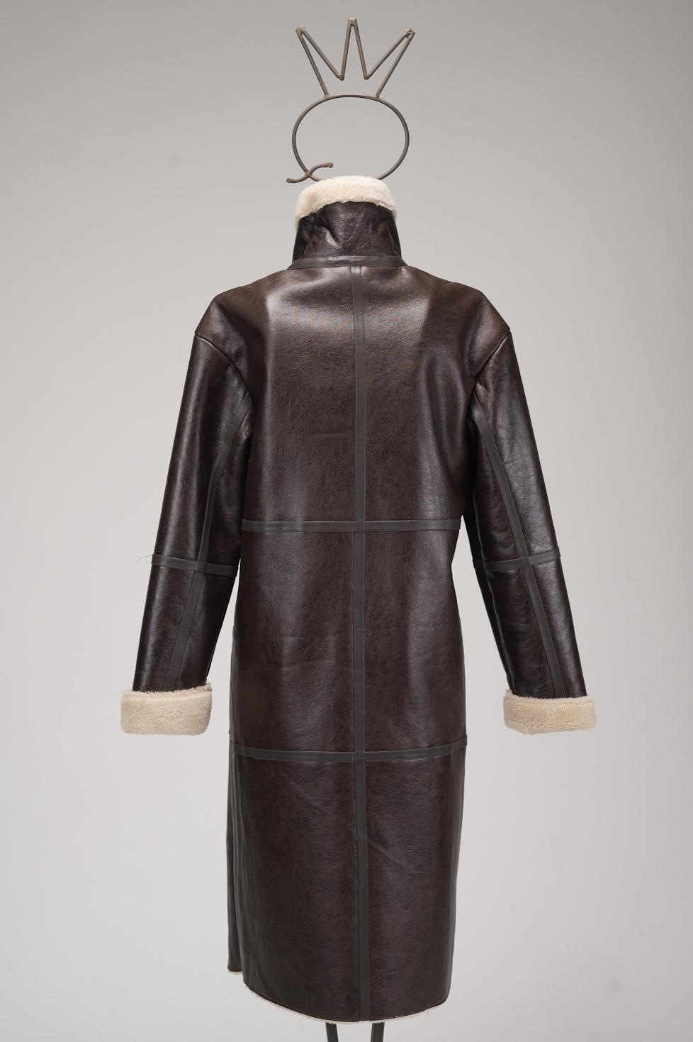 Save The Queen Eco-Shearling lungo Moda