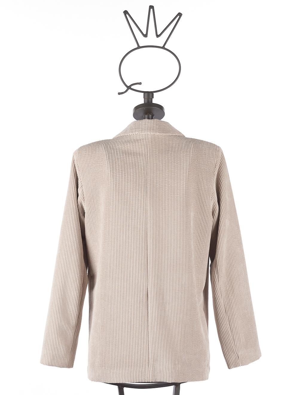 Save The Queen Giacca beige di velluto a coste Spedizione Gratuita