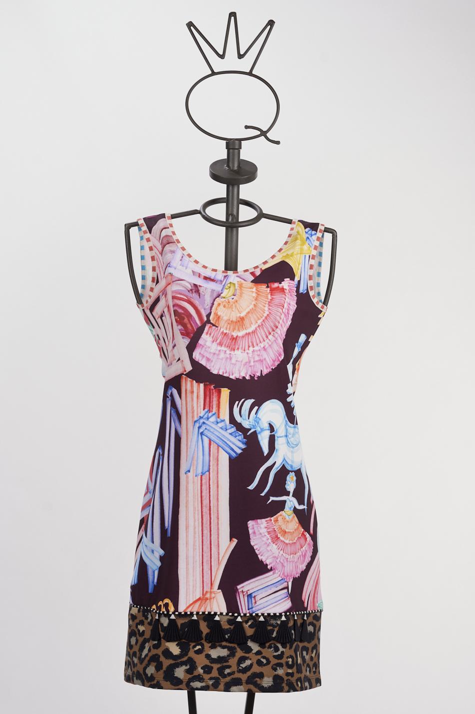 Save The Queen Vestito corto stampato Presa