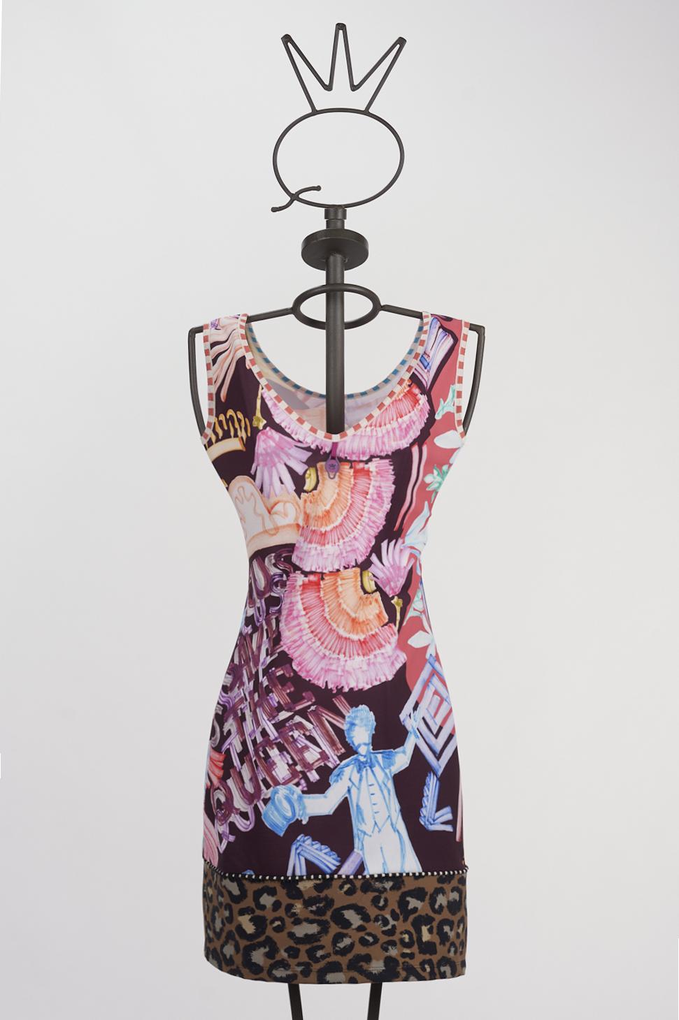 Save The Queen Vestito corto stampato Presa