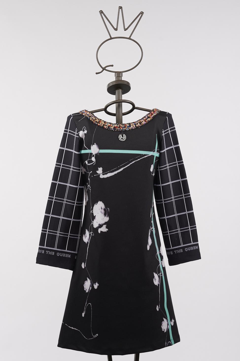 Save The Queen Vestito corto stampato Sconto
