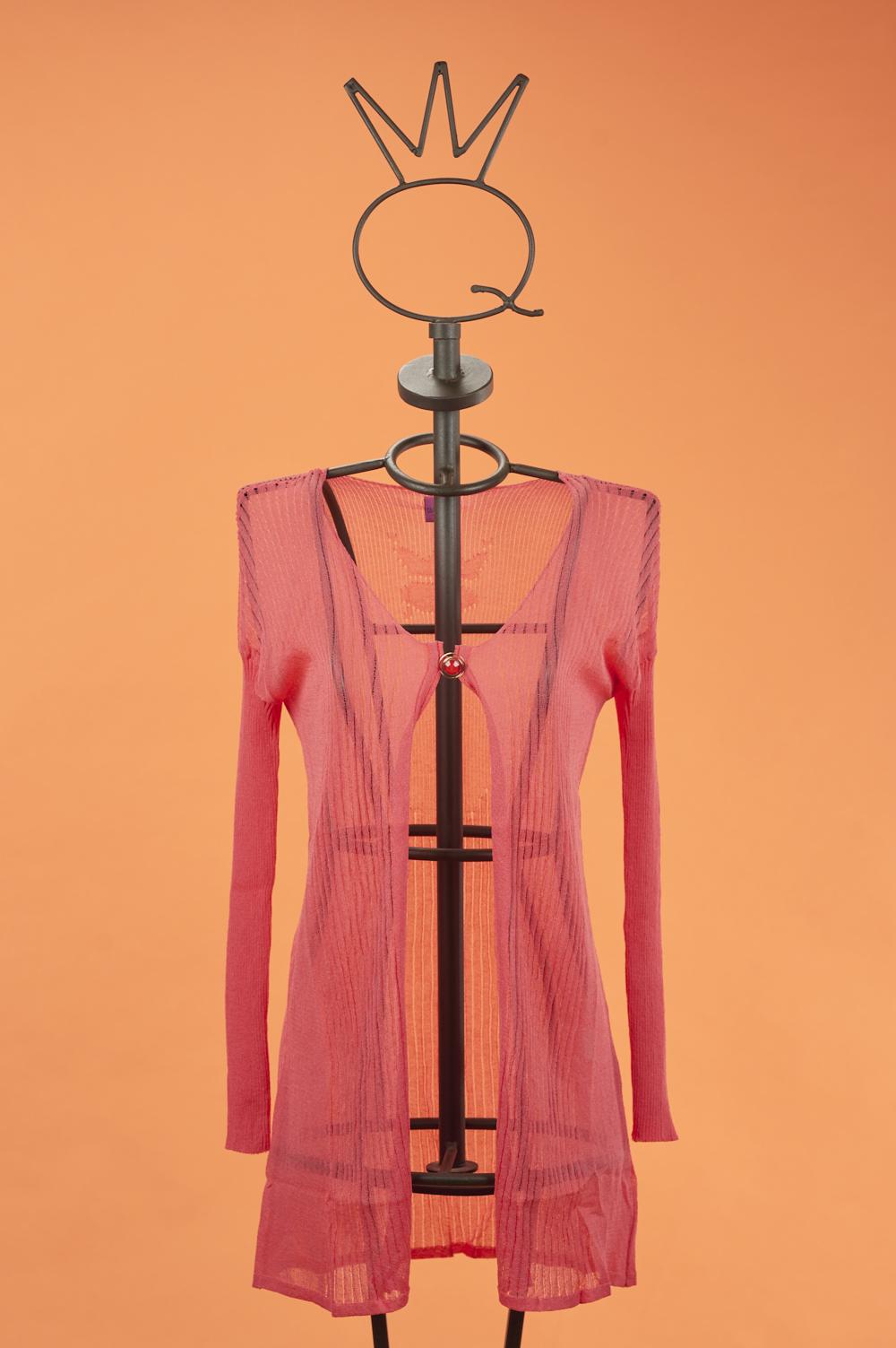Save The Queen Cardigan corallo In Linea