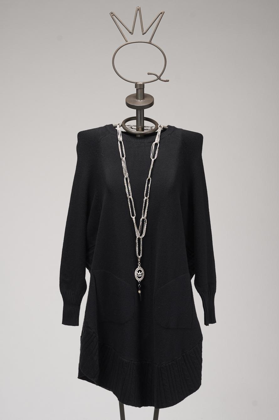 Save The Queen Maxi maglia con collana Shopping Online