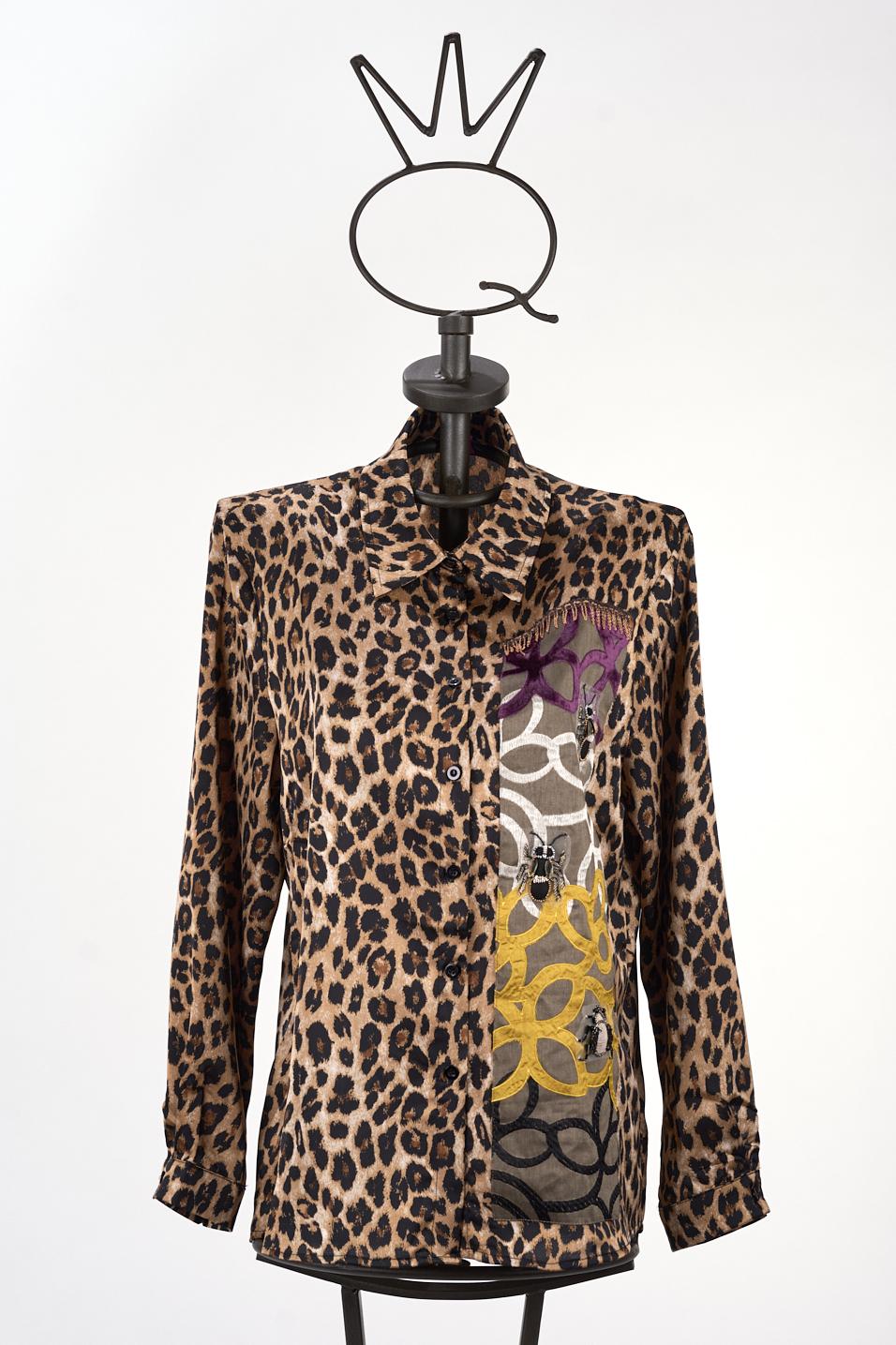 Save The Queen Camicia maculata Online Outlet