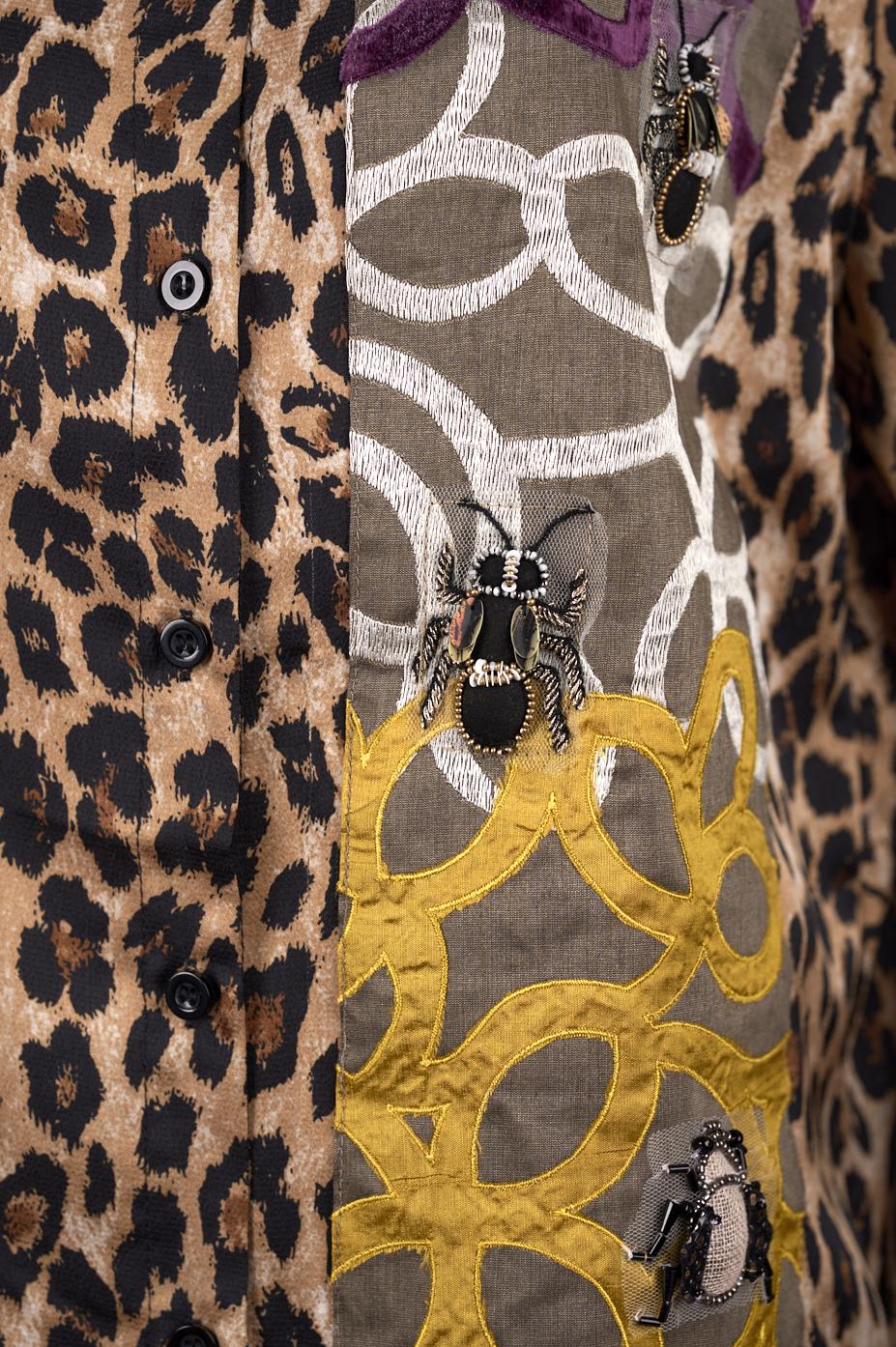 Save The Queen Camicia maculata Online Outlet