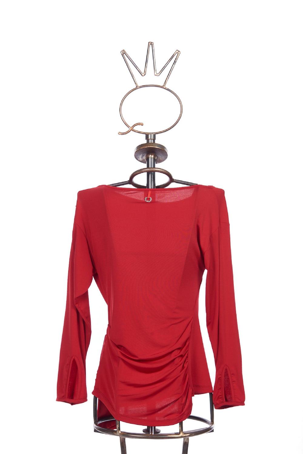Save The Queen t-shirt in jersey rosso cardinale Vendite Flash