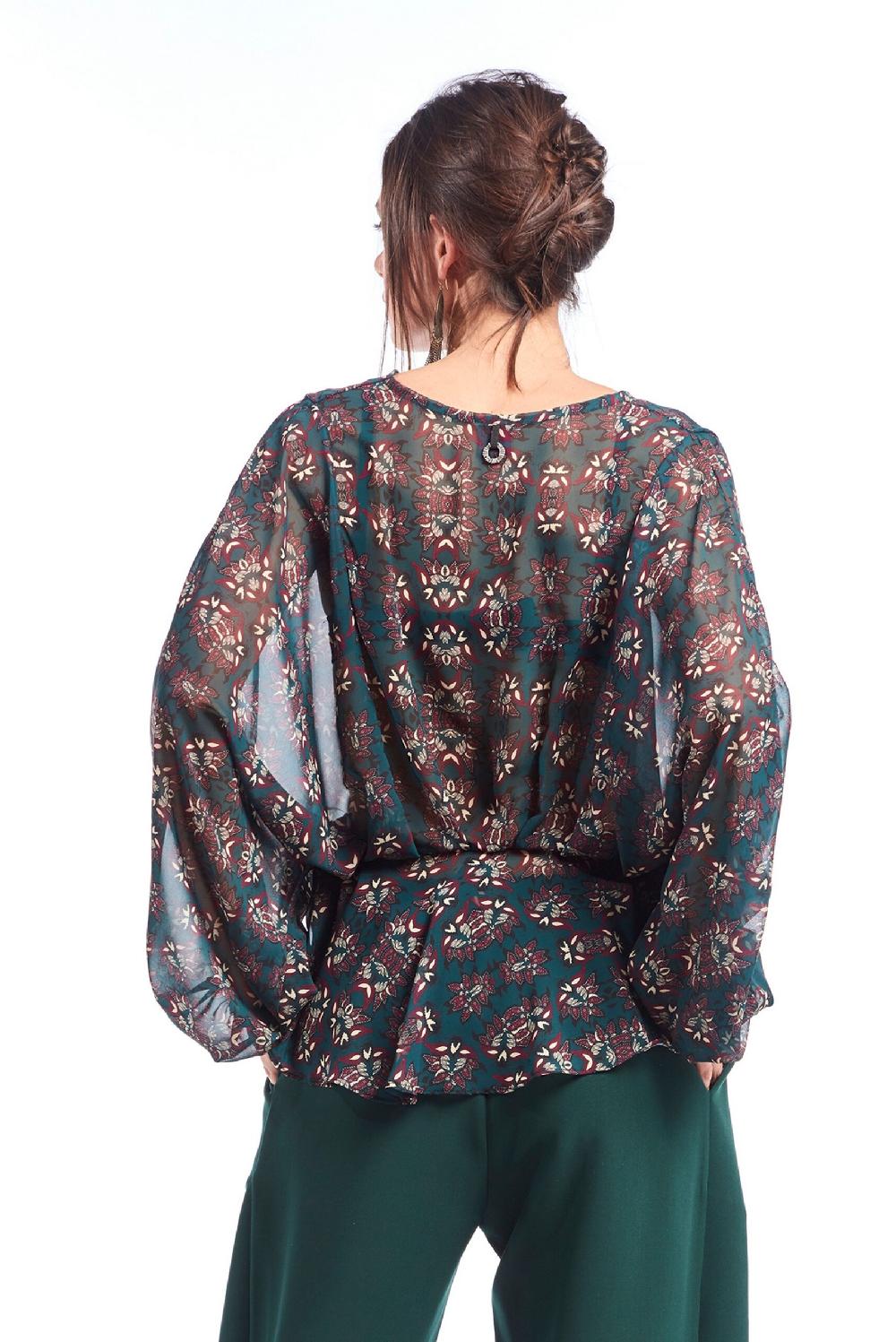 Save The Queen blusa con stampa floreale 2025