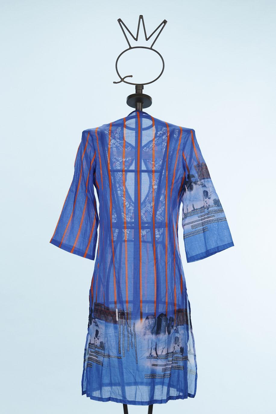 Save The Queen Copricostume lungo in cotone Offerta