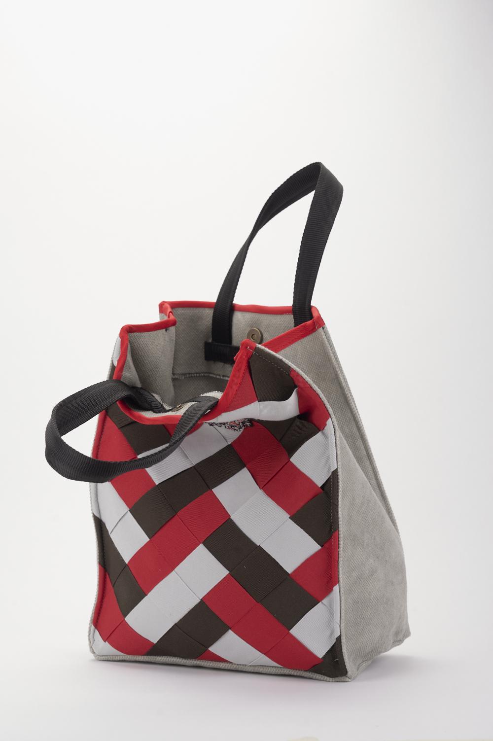 Save The Queen Borsa in canvas di cotone Vendita Calda