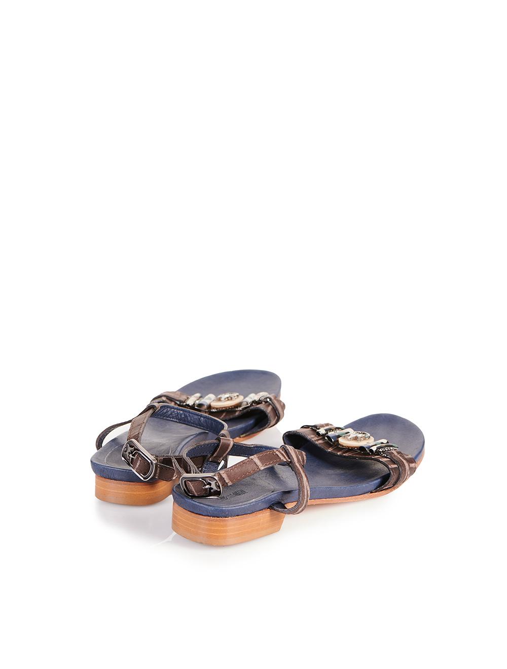 Save The Queen Sandali in vera pelle Duty-free