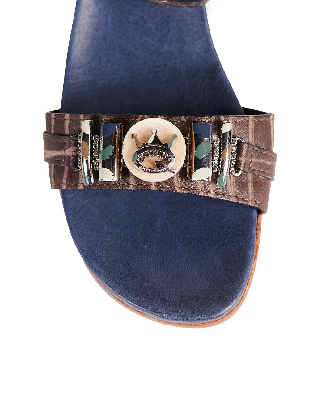 Save The Queen Sandali in vera pelle Duty-free