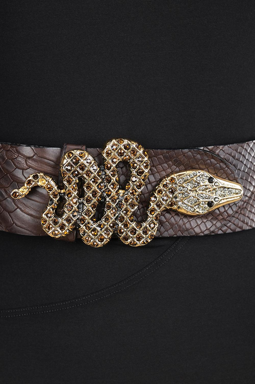 Save The Queen Cintura in pelle con fibbia in metallo Fino Al -60%