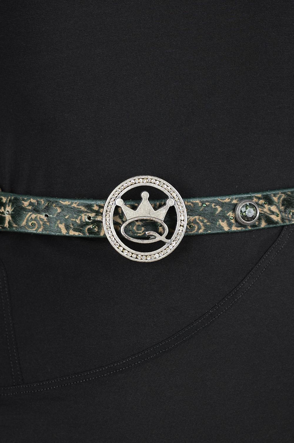Save The Queen Cintura in pelle con fibbia in metallo Prezzo Ridotto