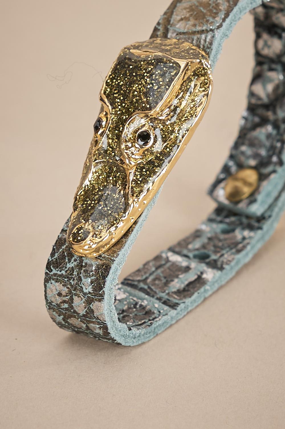 Save The Queen Bracciale in pelle Spedizione Gratuita