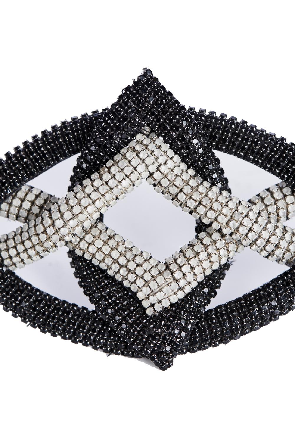 Save The Queen Bracciale di strass Consegna Veloce