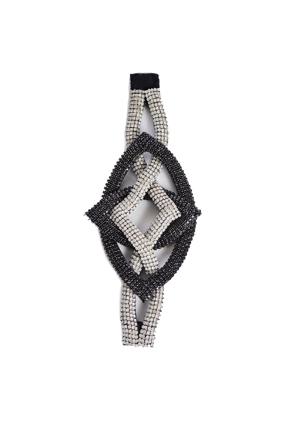 Save The Queen Bracciale di strass Consegna Veloce