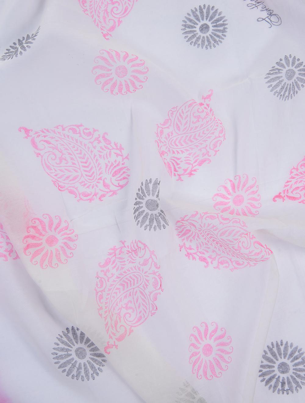 Save The Queen Foulard in seta e cotone a fantasia floreale Sconto