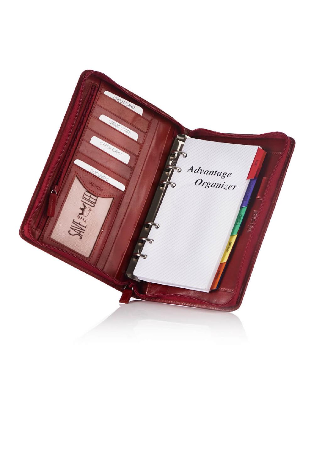 Save The Queen Agenda in pelle Saldi Di Fabbrica