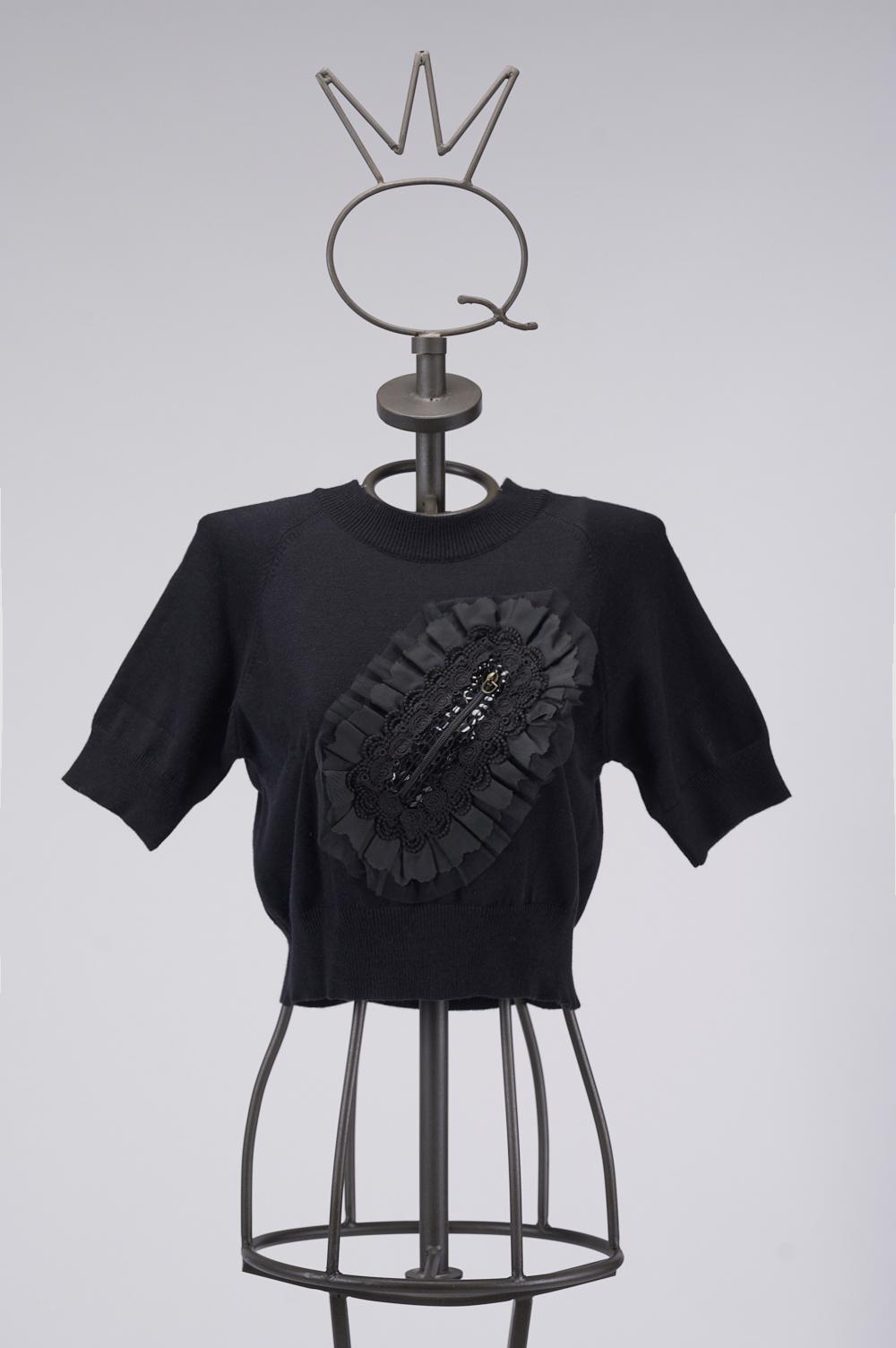 Save The Queen Maglia corta nera Vendita Calda