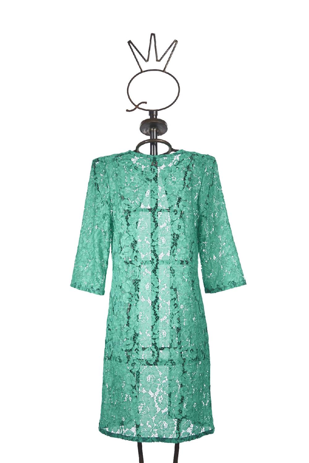 Save The Queen Spolverino in pizzo color verde smeraldo I Più Venduti