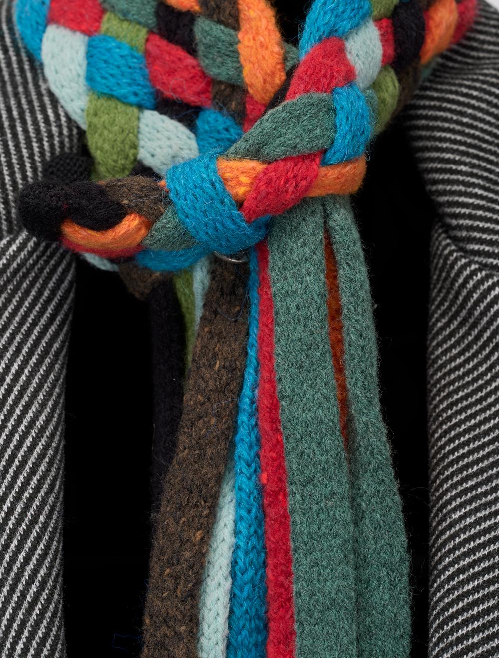 Save The Queen Cappotto corto nero spigato grigio con scaldacollo Qualità Garantita