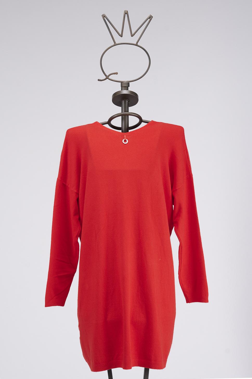 Save The Queen Maglia lunga con ricamo Sottocosto