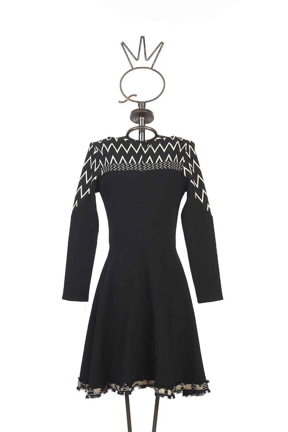 Save The Queen vestito corto in crepe Offerta migliore