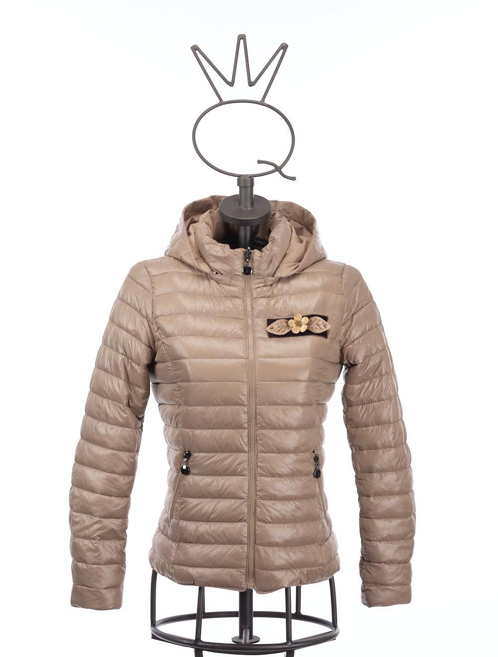 Save The Queen Piumino leggero tortora Latest fashion