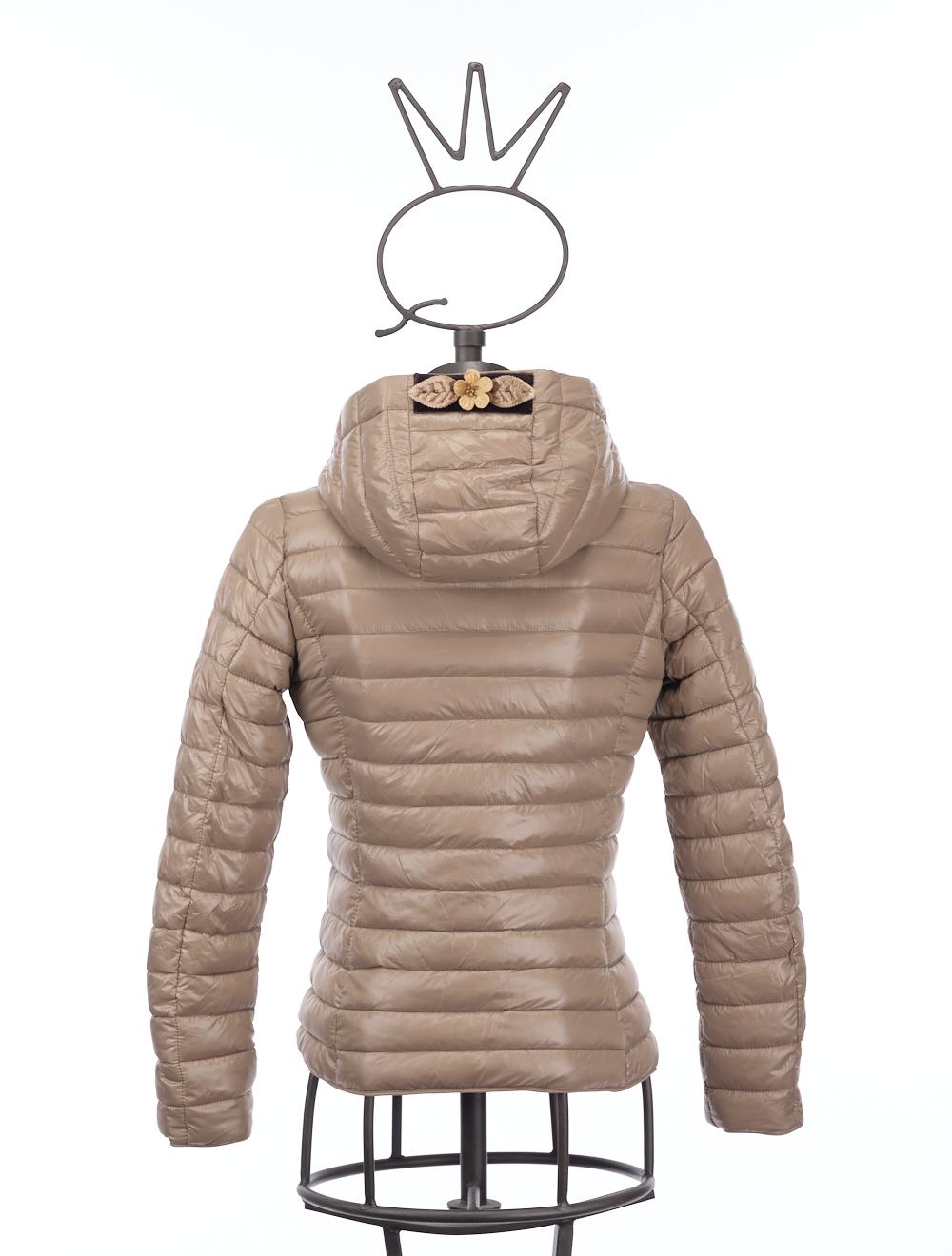 Save The Queen Piumino leggero tortora Latest fashion