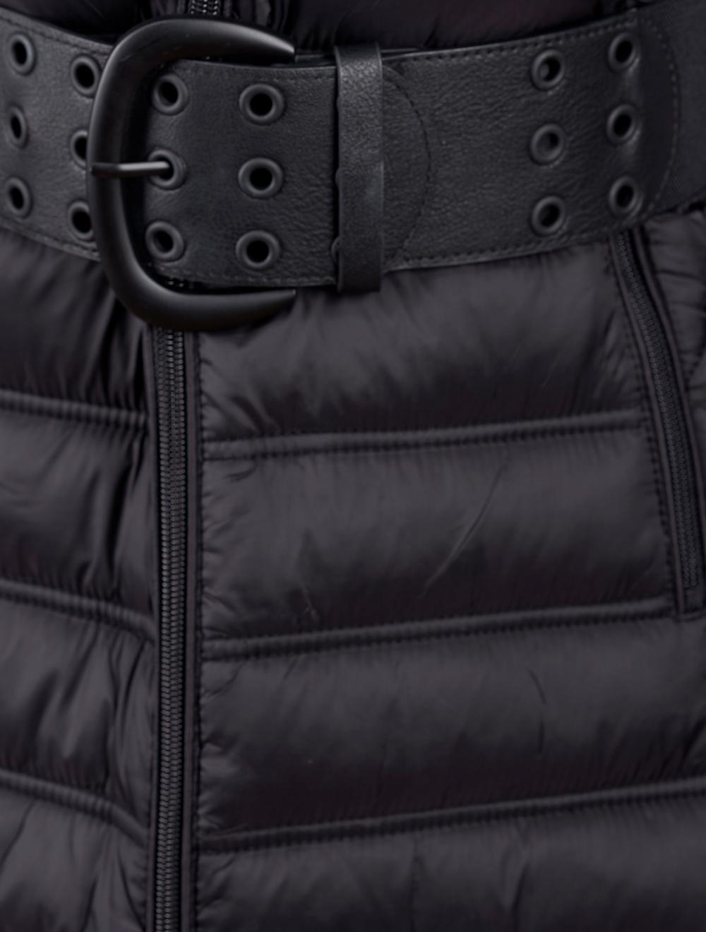 Save The Queen Piumino lungo color nero Lightning offer