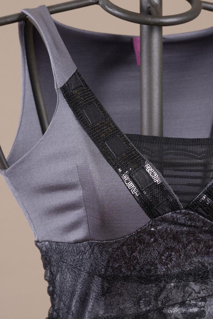 Save The Queen Vestito corto grigio Nuova