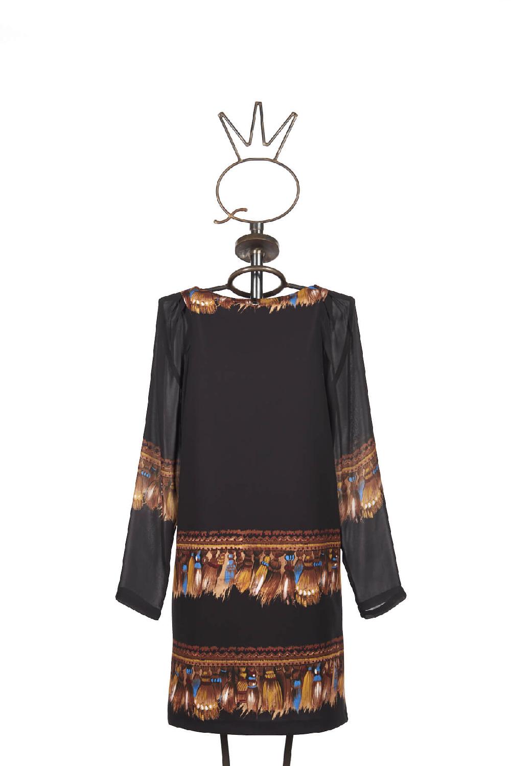 Save The Queen Vestito corto con stampa dedicata al Circo Italia