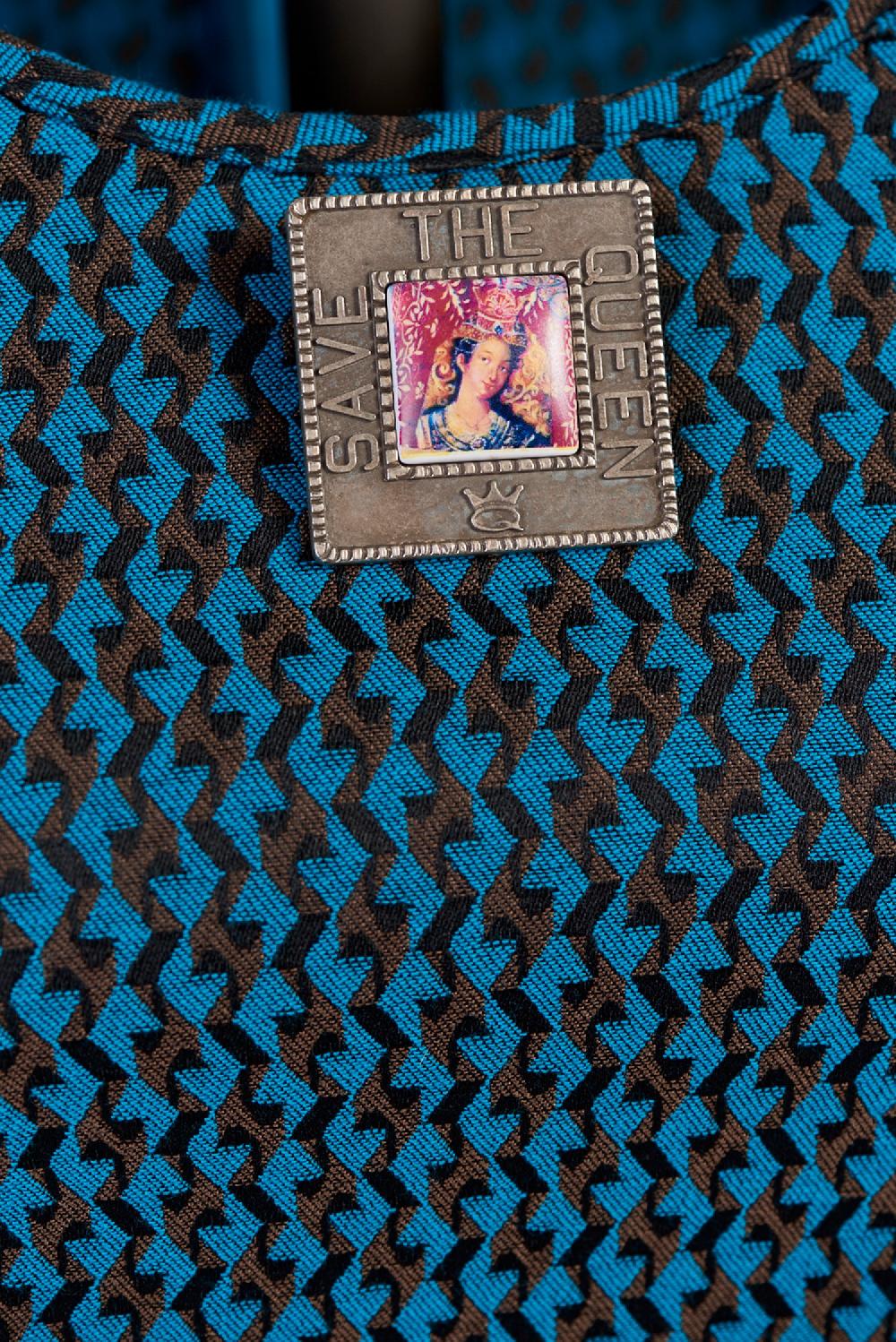Save The Queen Tubino in tessuto jacquard In Linea