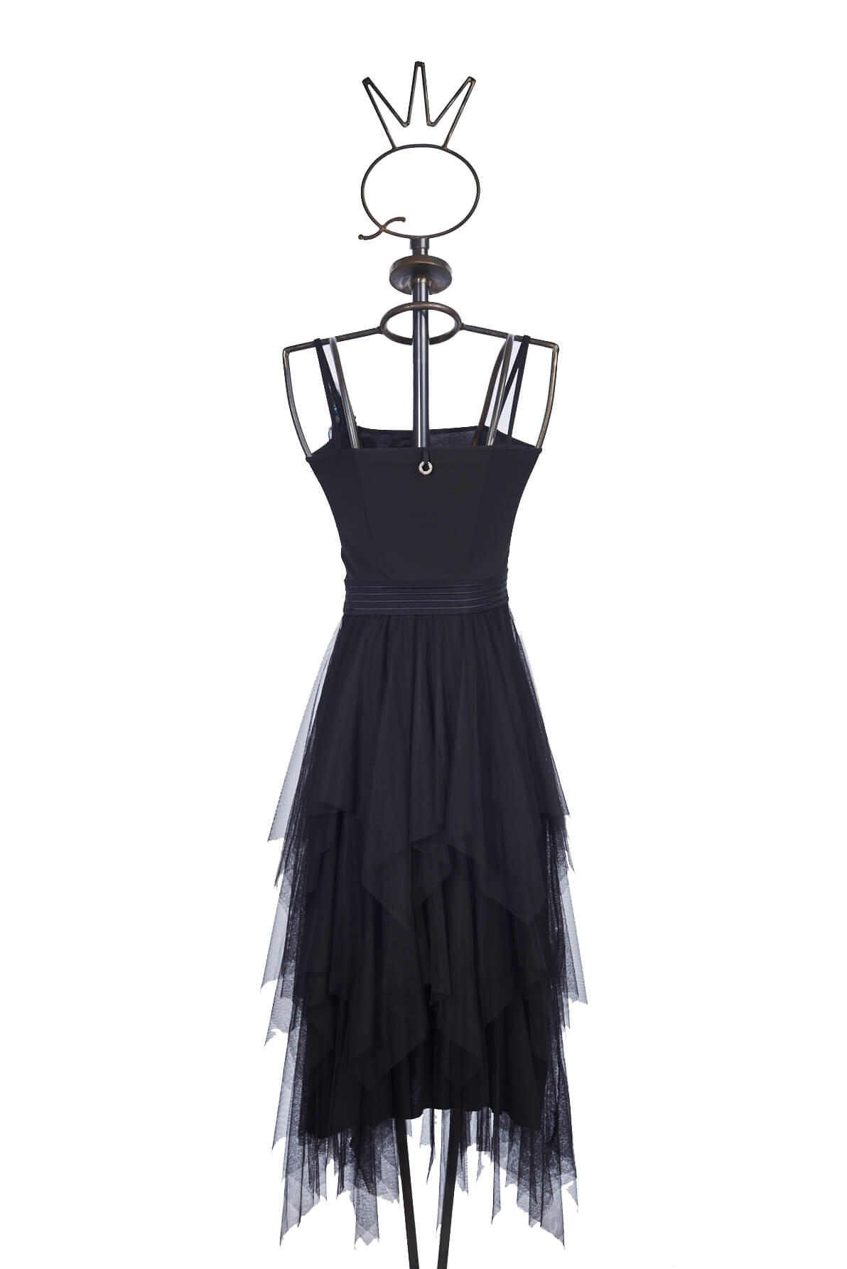 Save The Queen Vestito con ricamo e gonna in tulle a balze Vendita