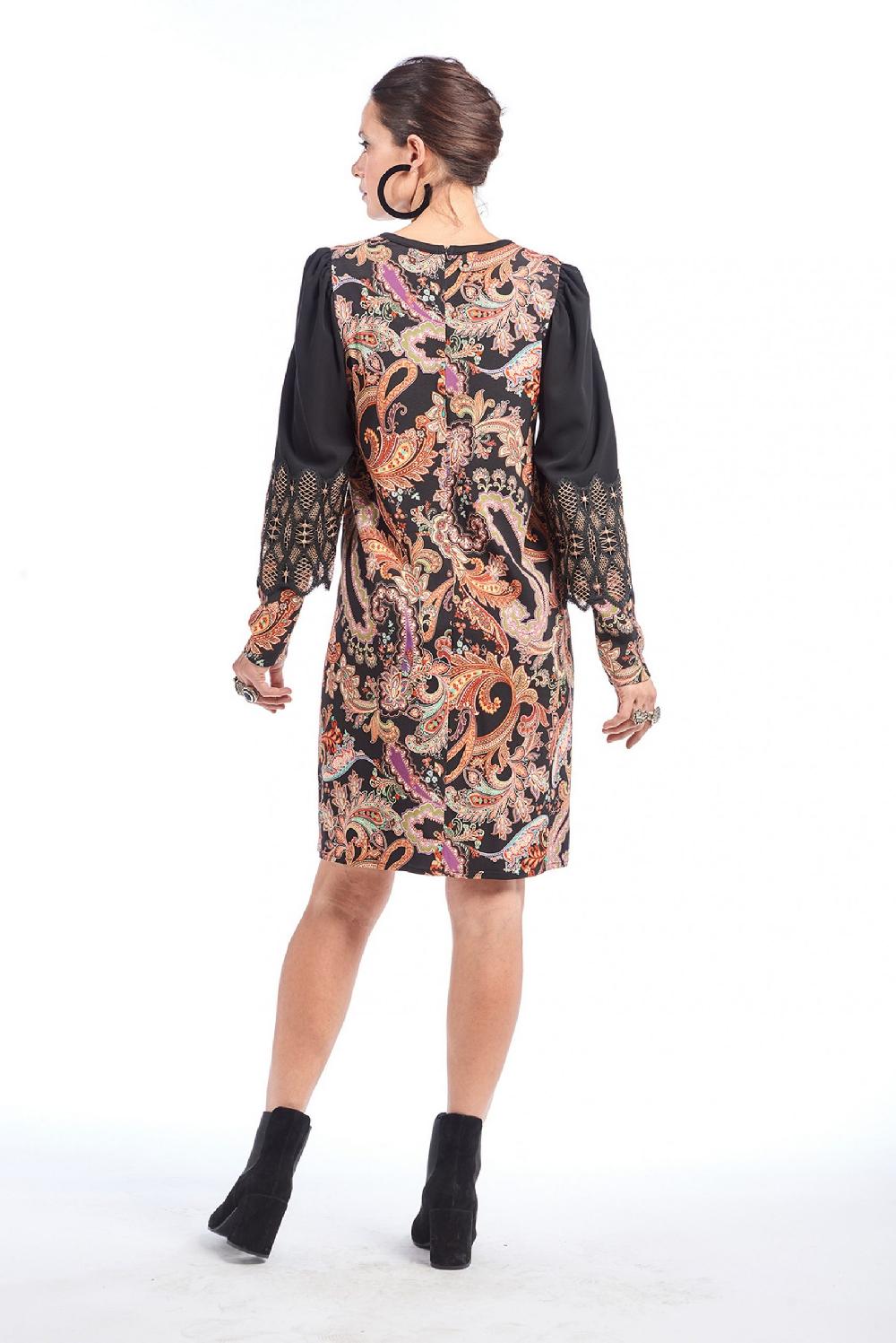 Save The Queen Vestito al ginocchio con stampa e ricami Duty-free