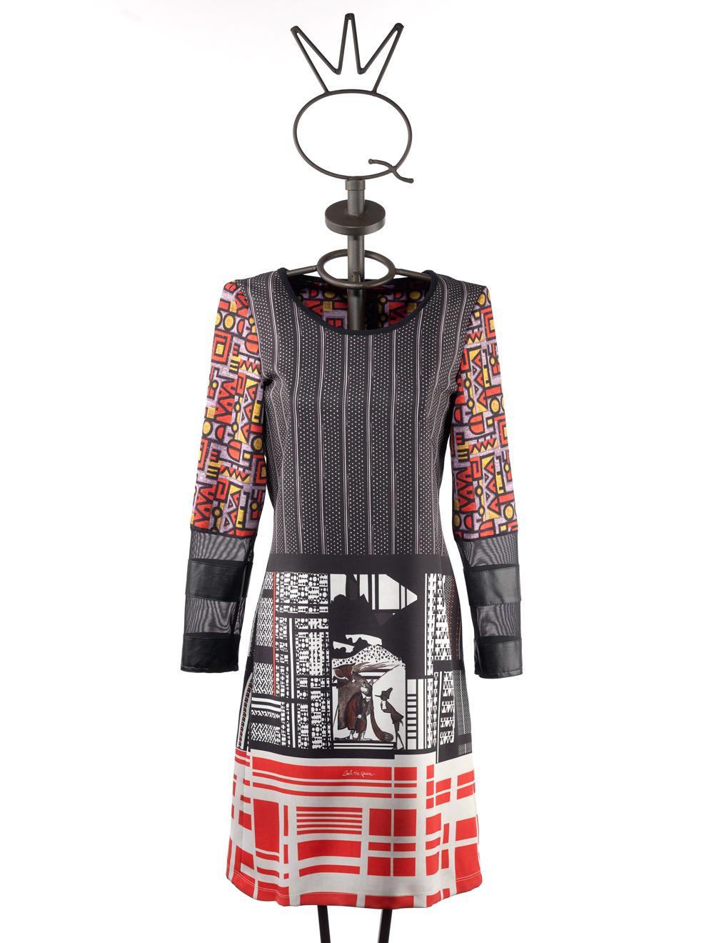 Save The Queen Vestito corto in tessuto elasticizzato 2025
