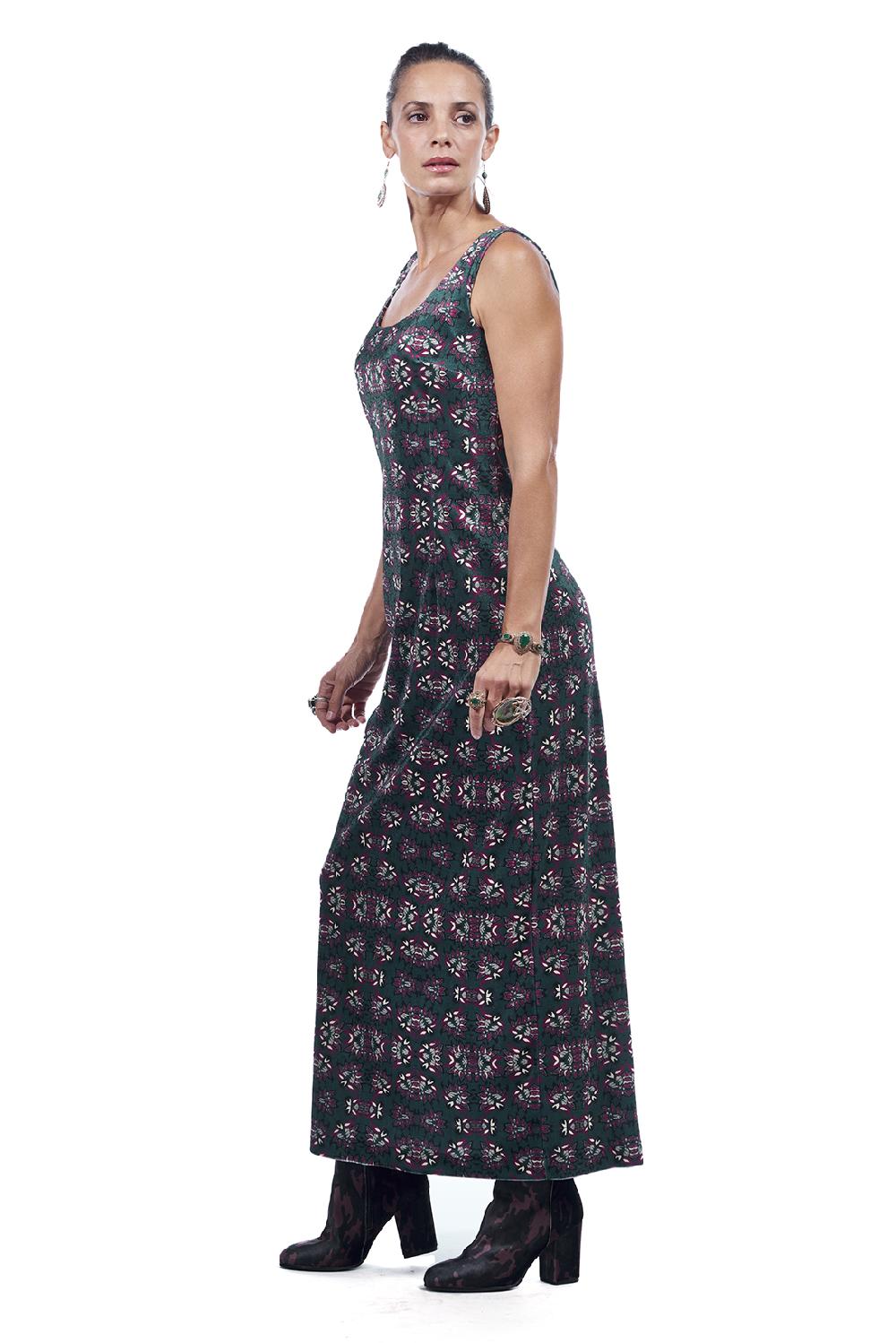 Save The Queen vestito lungo con stampa floreale Italia